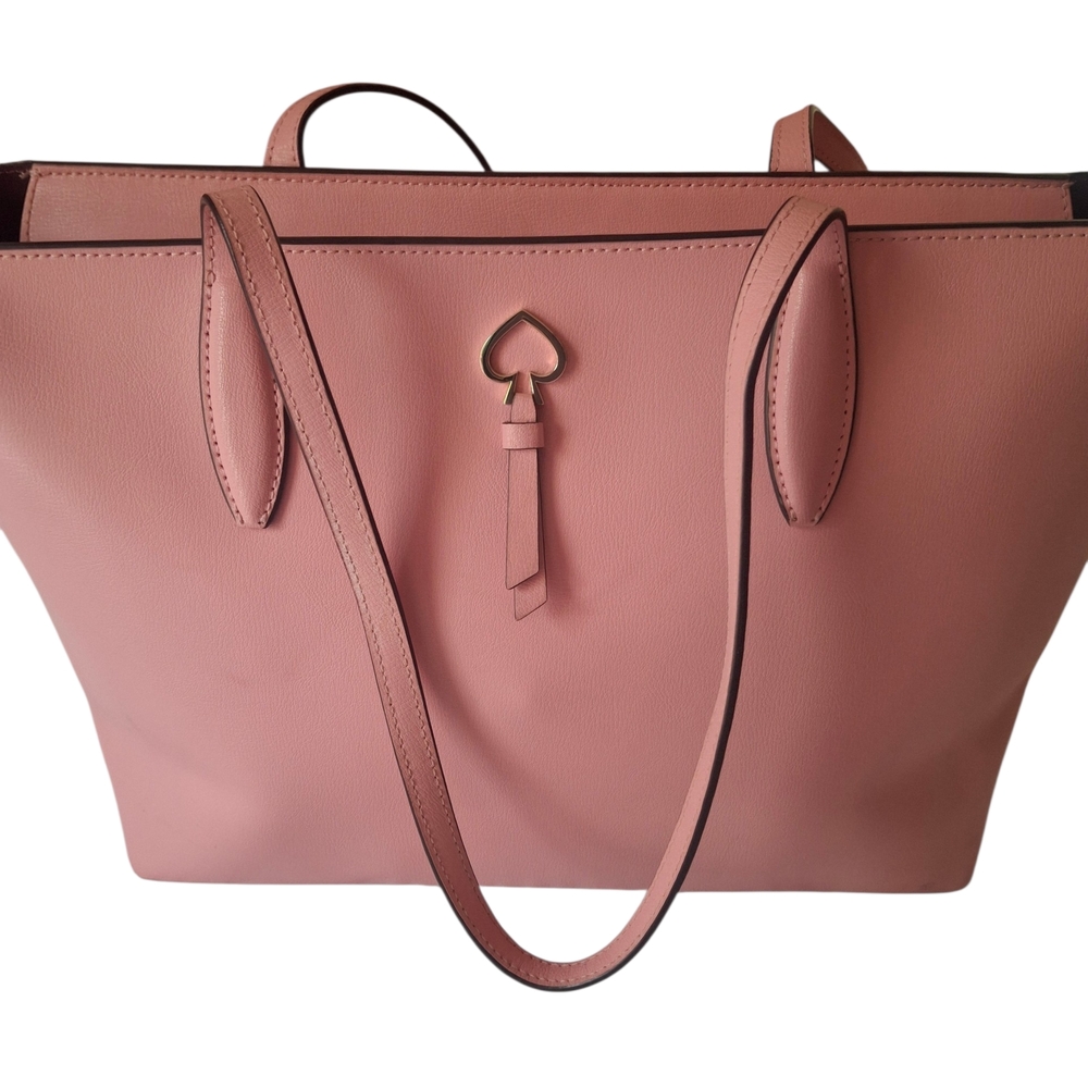 Kate Spade Adele Large Tote Soft Pink Refined Grain Leather Tote